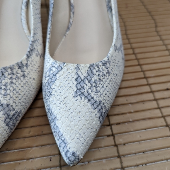Cole Haan Womens Vesta Leather Snake Print Pointed Toe 3" Heels Shoes . Sz 9.5B. - Picture 8 of 11